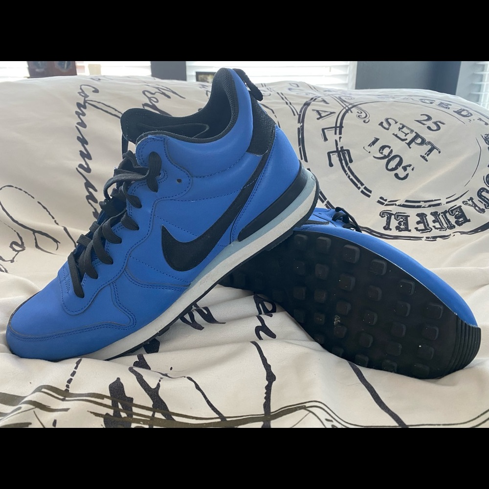 Nike Internationalist Qs Mid Blue 3M Reflective Size 11M